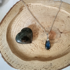 Náhrdelník s polodrahokamem, Labradorit